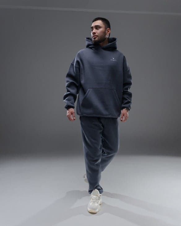 Худи начес Base, цвет Dirty gray