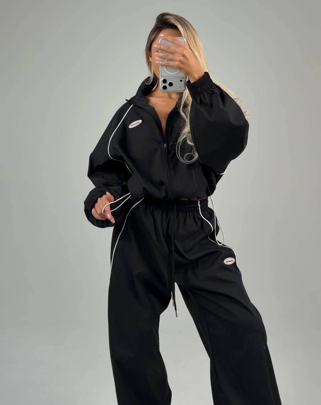 Костюм укороченный Cape Town, цвет Black — кадр 3