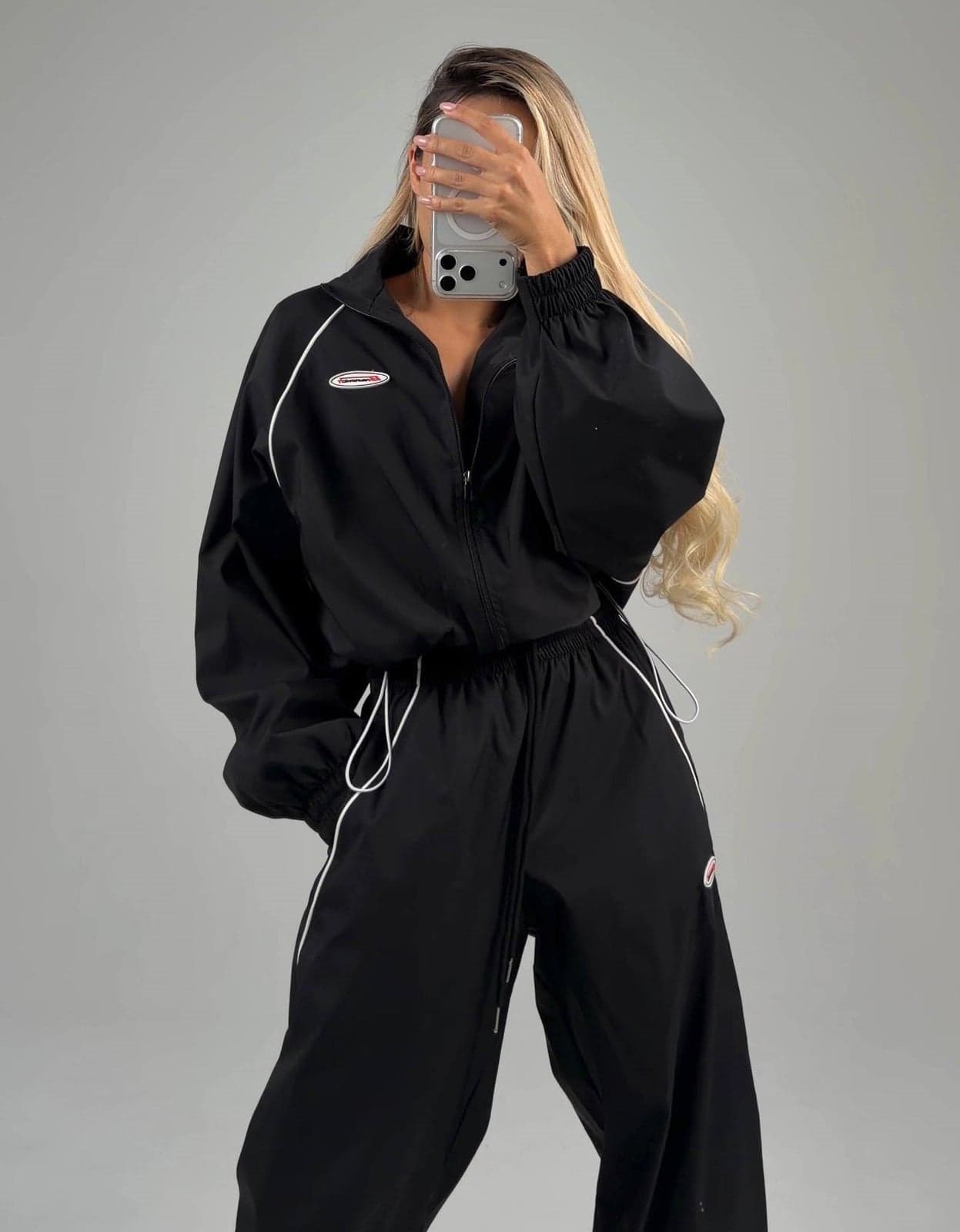 Костюм укороченный Cape Town, цвет Black — кадр 4